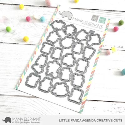 Mama Elephant Creative Cuts - Little Panda Agenda